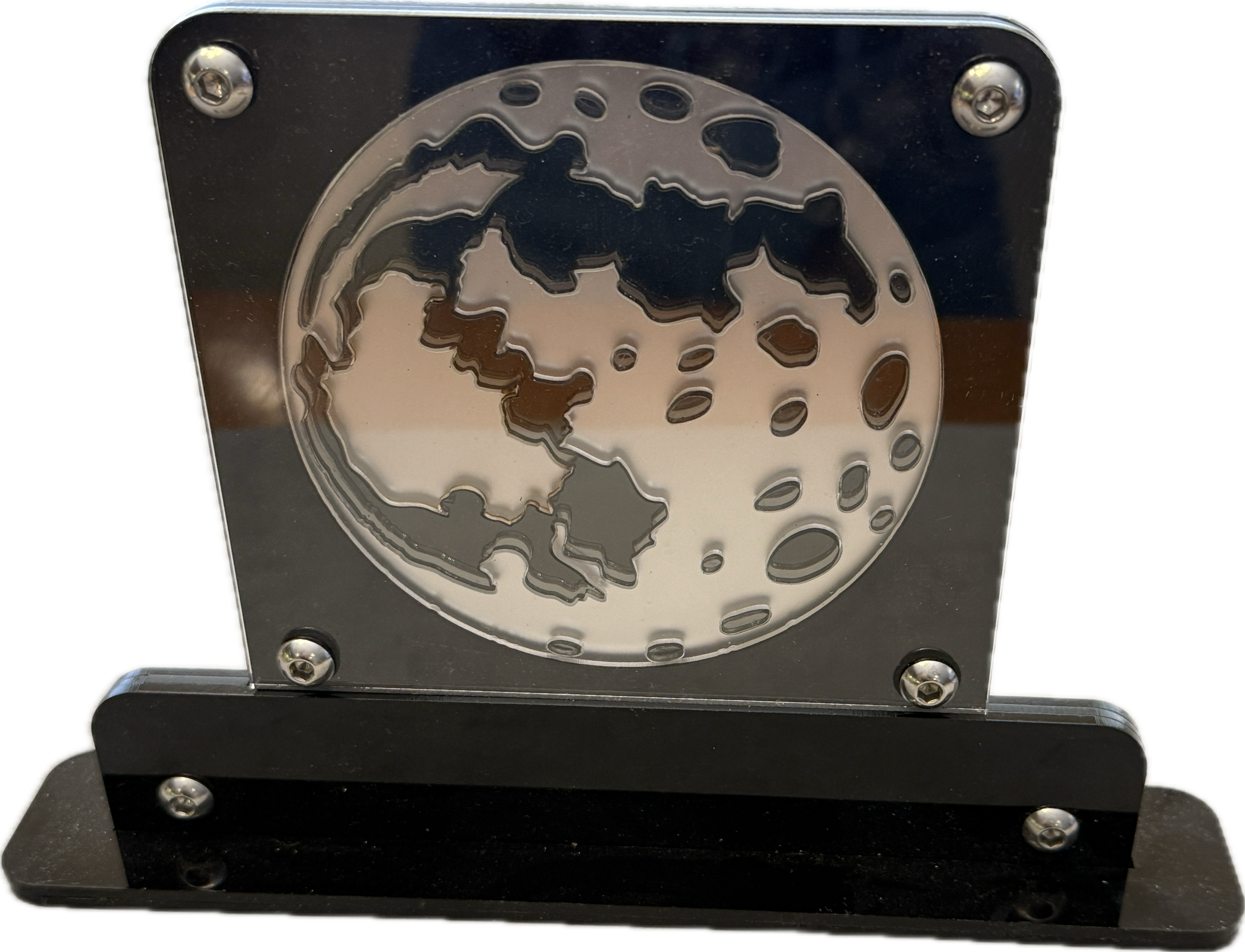 Moon Acrylic Desk Sign